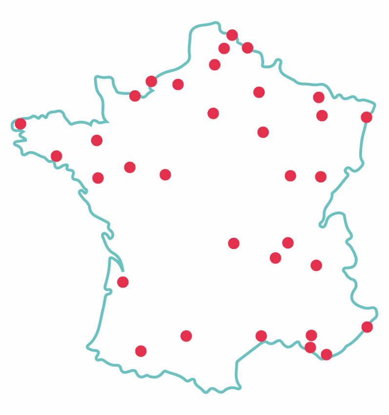 Colocatere c'est plus de 30 agences immobilières à votre service